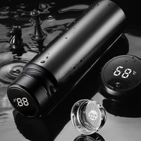 1000Ml Insulated Stainless Steel Bottle with Digital Temperature Display — Double-Wall Vacuum Insulation