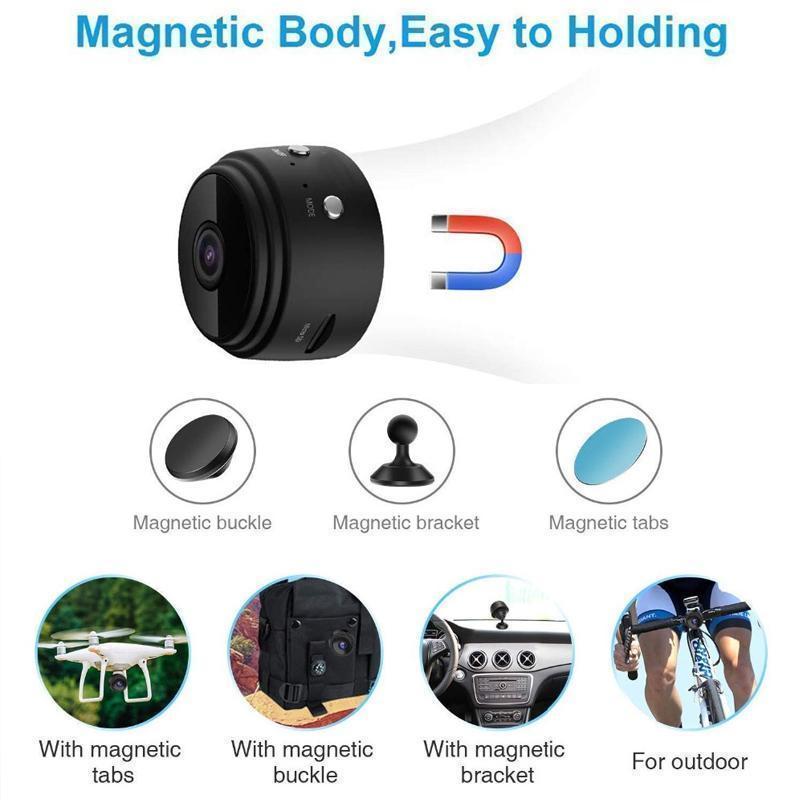 1080p Magnetic WiFi Mini Camera - RV Trailer Backup Camera