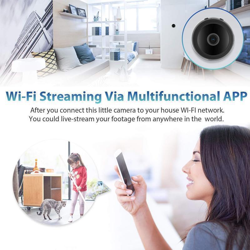 1080p Magnetic WiFi Mini Camera - RV Trailer Backup Camera