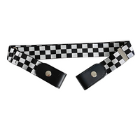 2-Pack Buckleless Elastic Waist Belts | Flat & No Pressure
