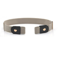2-Pack Buckleless Elastic Waist Belts | Flat & No Pressure