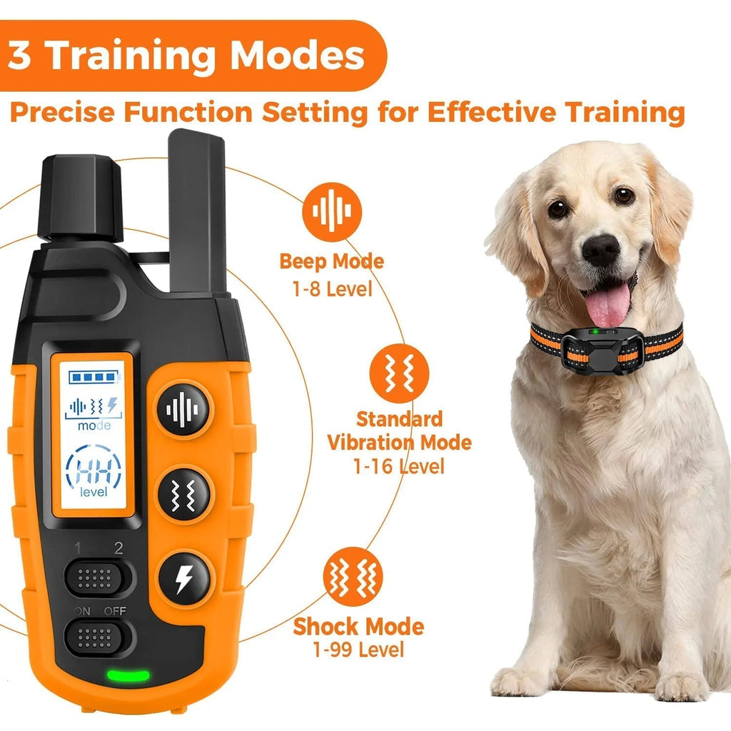 Long Range Dog Training Collar - 3300ft Remote