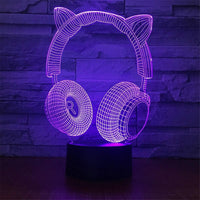 3D LED Gamer Lamp