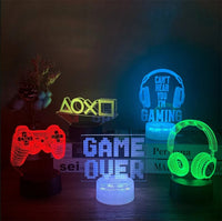 3D LED Gamer Lamp