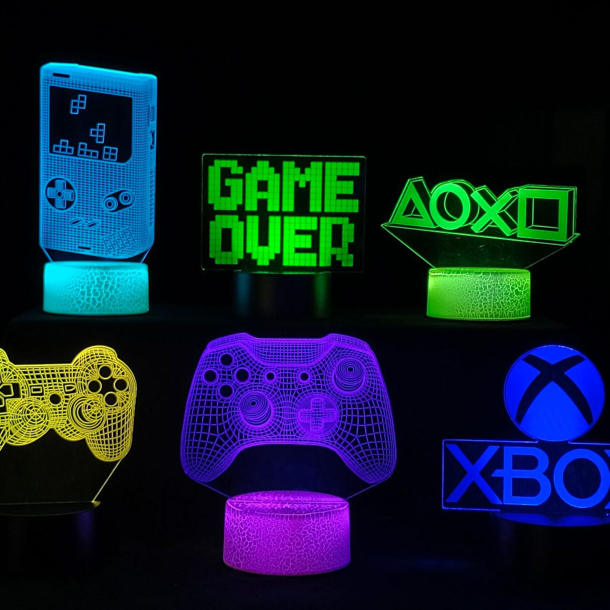 3D LED Gamer Lamp