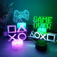 3D LED Gamer Lamp