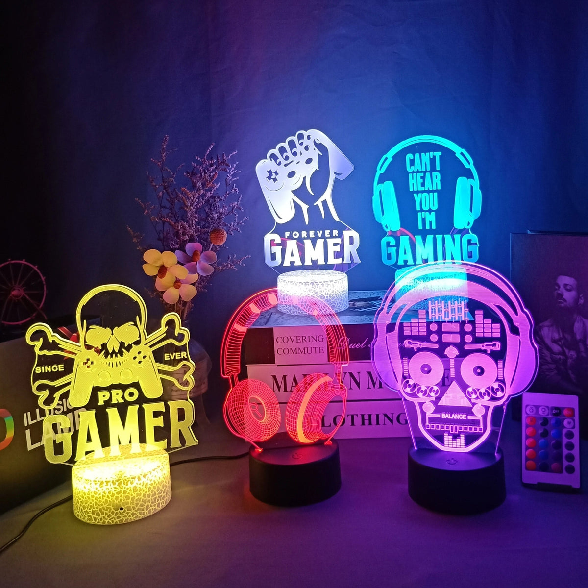 3D LED Gamer Lamp