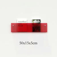 Acrylic Wall-Mounted 'Floating' Magazine Holder