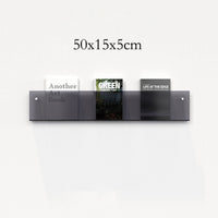 Acrylic Wall-Mounted 'Floating' Magazine Holder