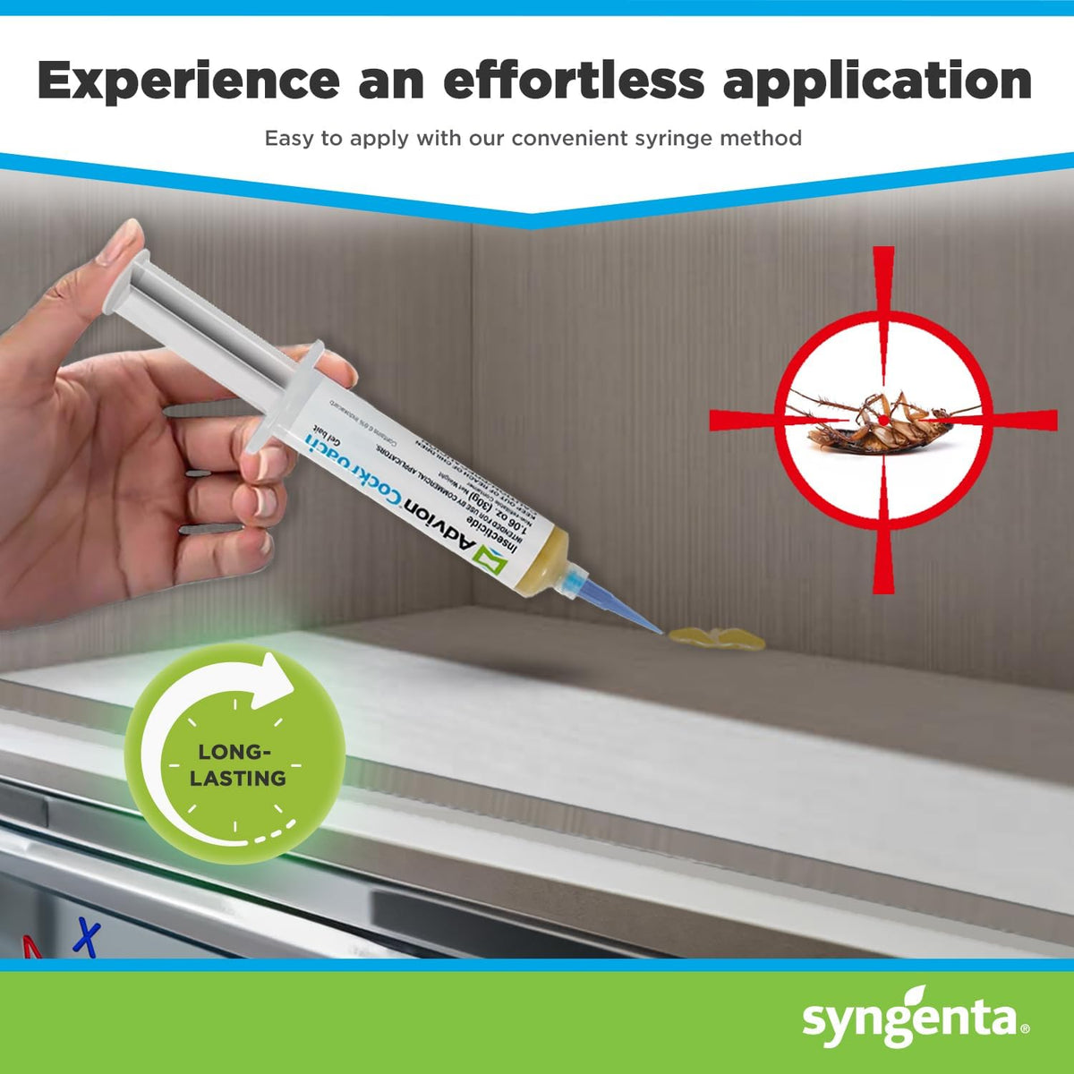 Advion Roach Gel Killer - Safe Indoor Insect Control