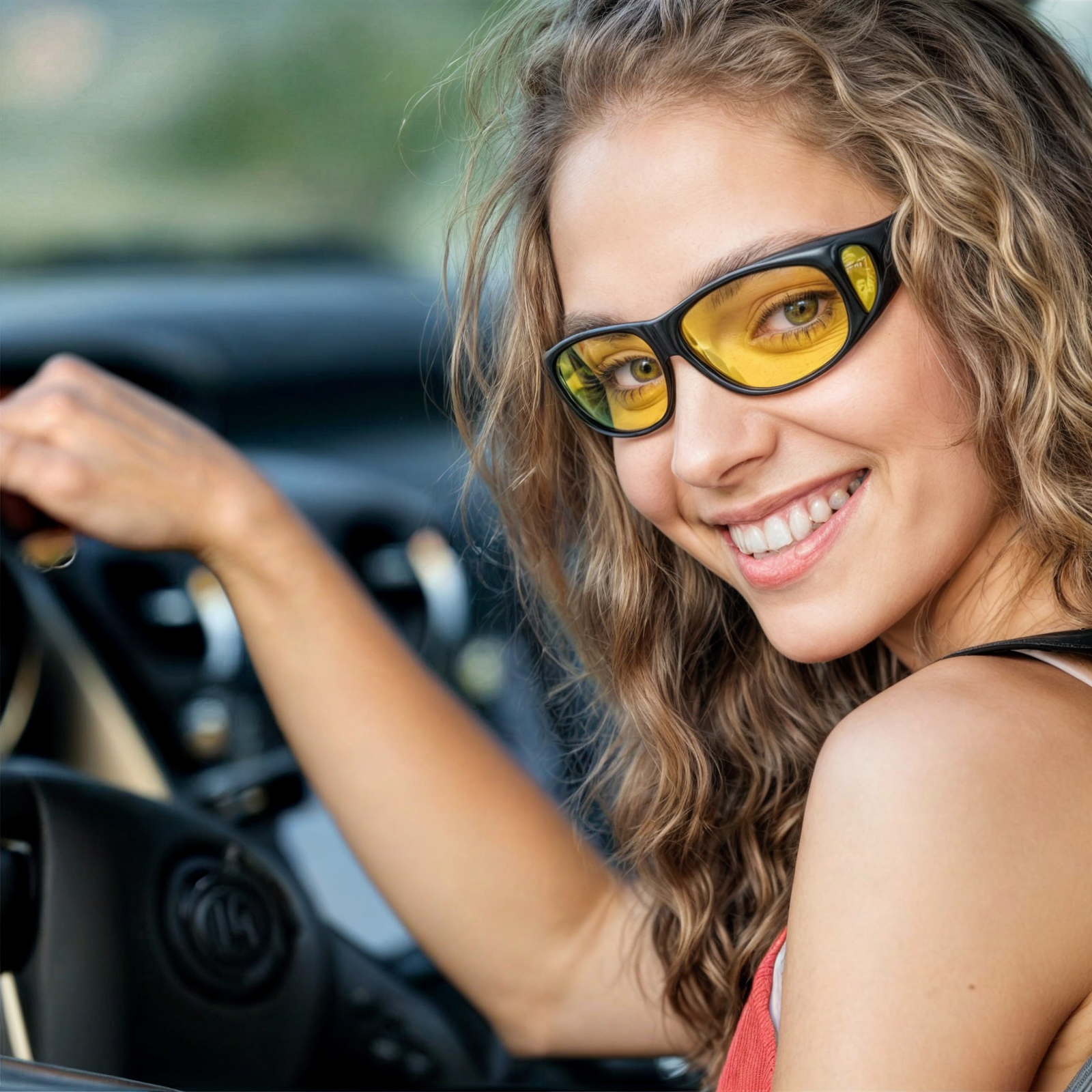 Anti-Reflective Night Vision Glasses