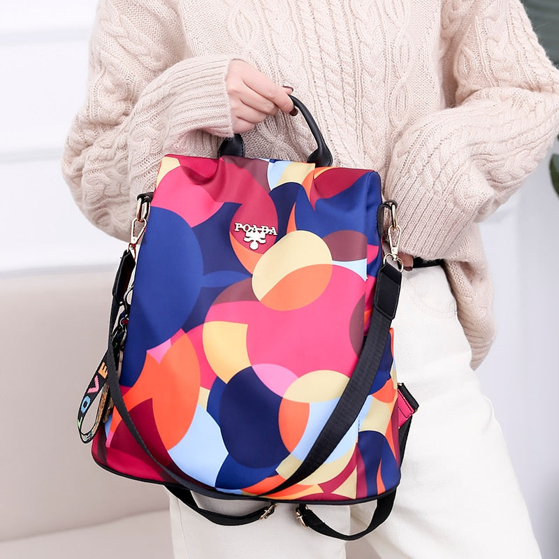 Secure Travel Backpack for Women