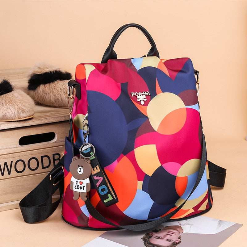 Secure Travel Backpack for Women