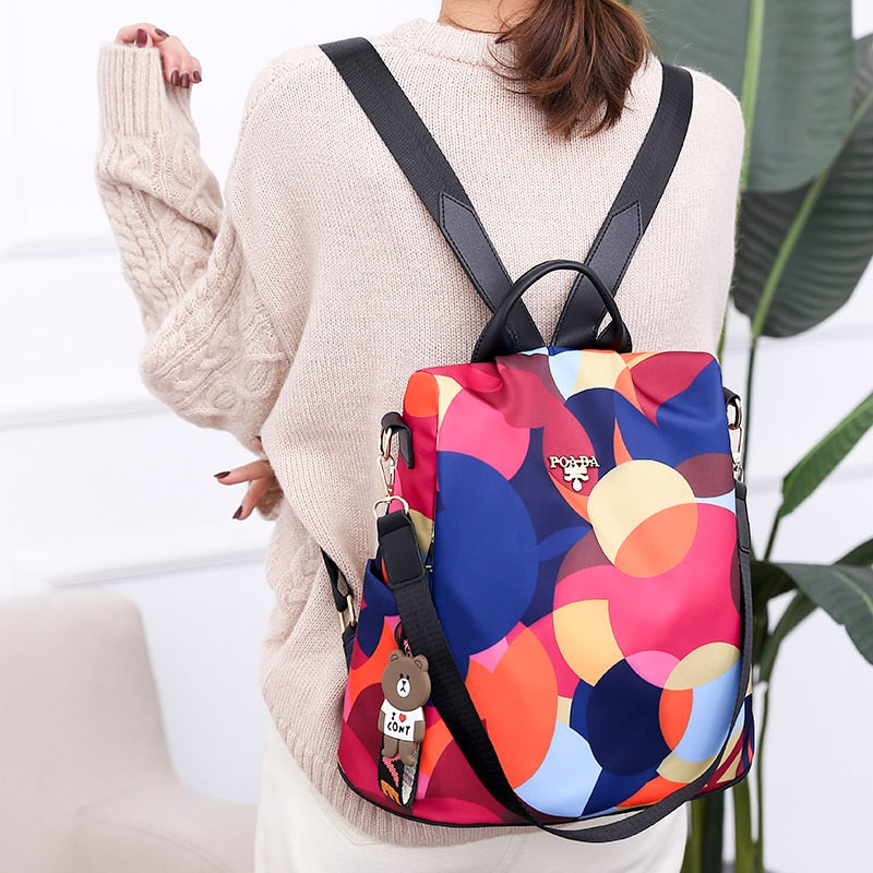 Secure Travel Backpack for Women