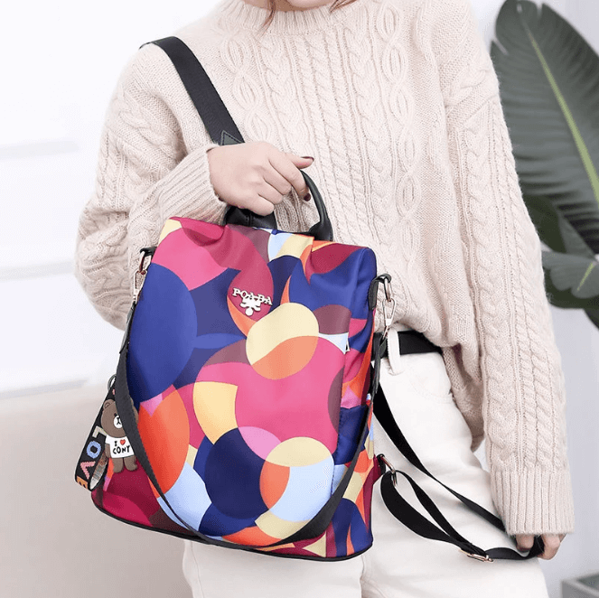 Secure Travel Backpack for Women