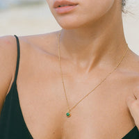 Personalized Birthstone Pendant Necklace