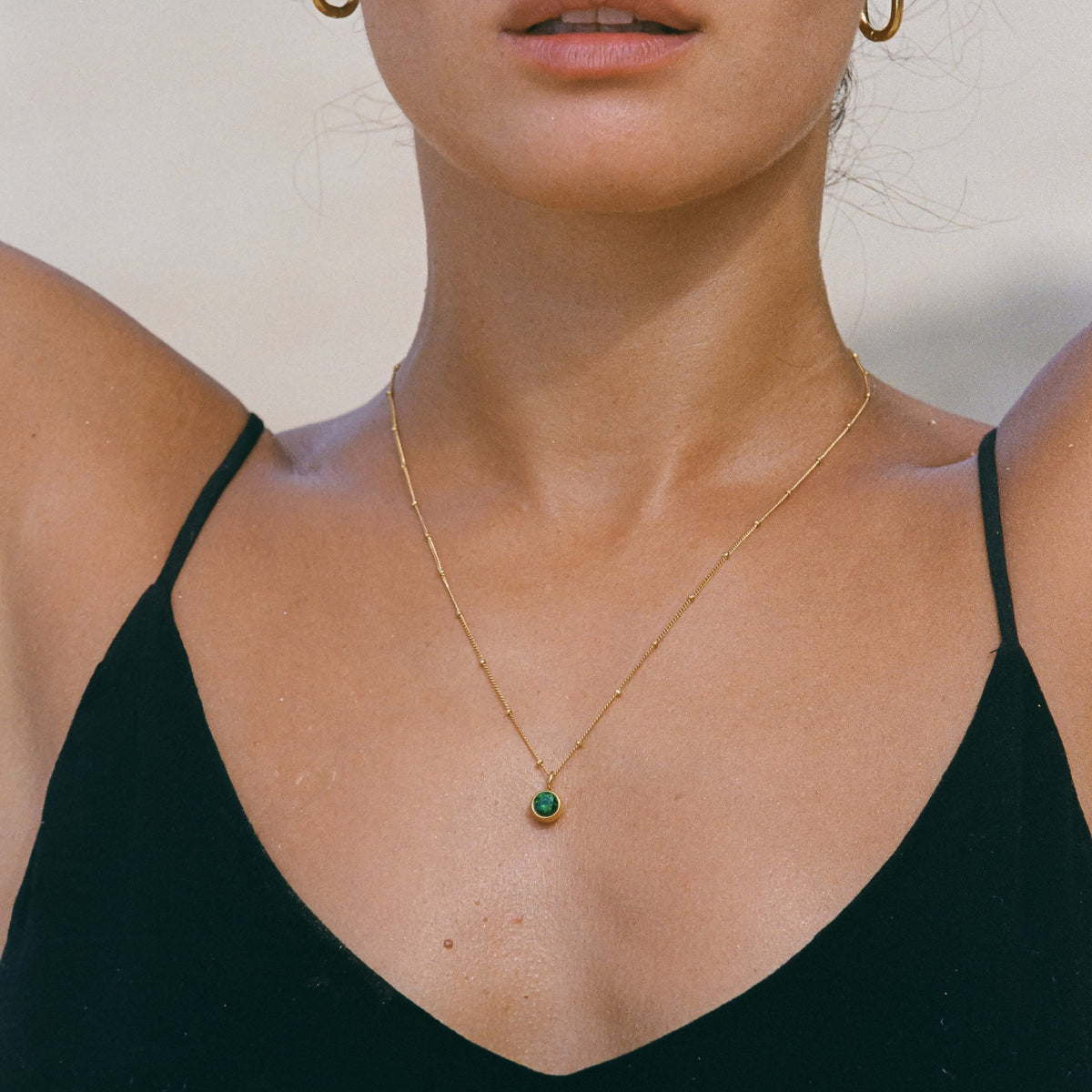 Personalized Birthstone Pendant Necklace
