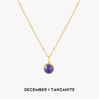 Aurora Birthstone Necklace - A Enchanting Connection