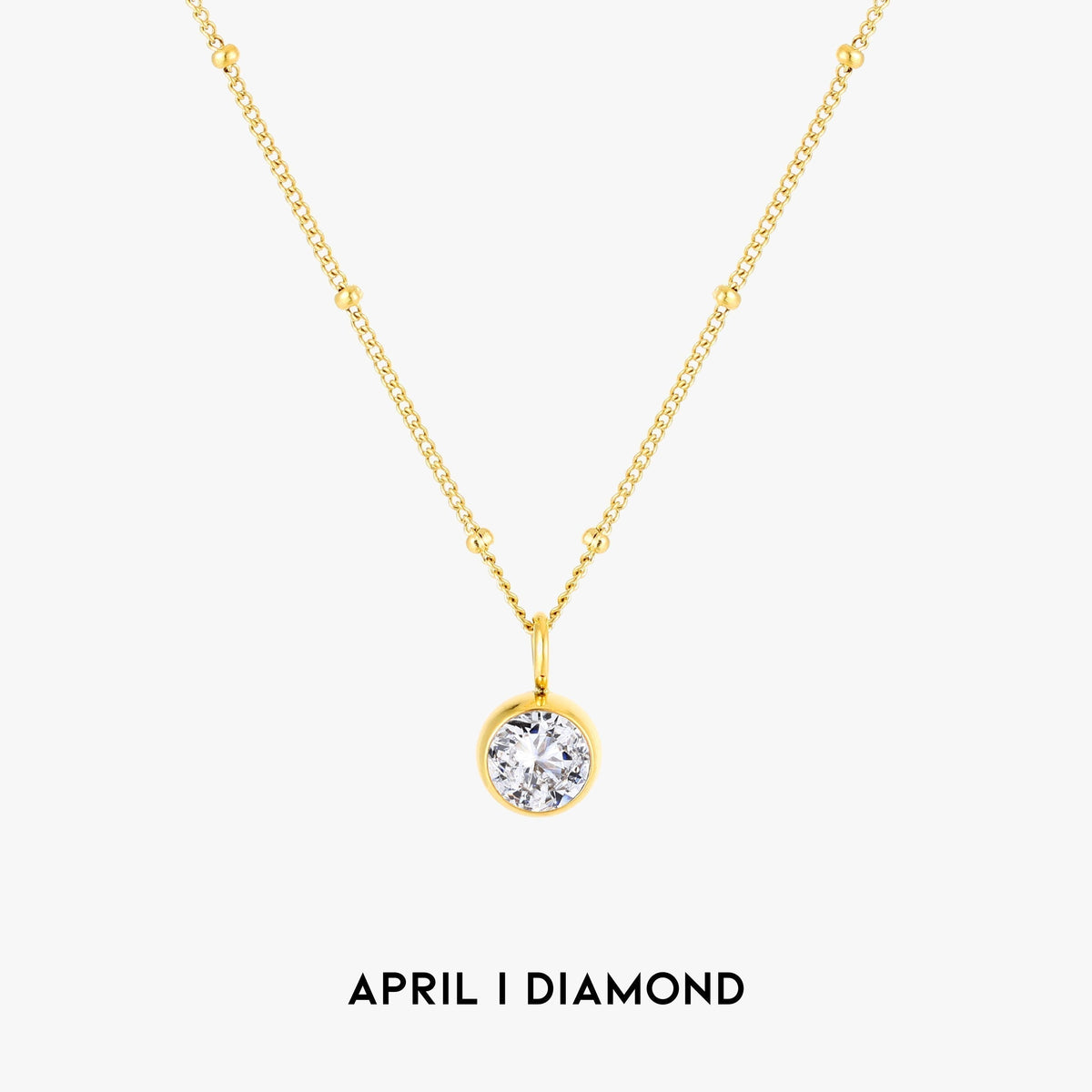 Aurora Birthstone Necklace - A Enchanting Connection