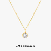 Aurora Birthstone Necklace - A Enchanting Connection