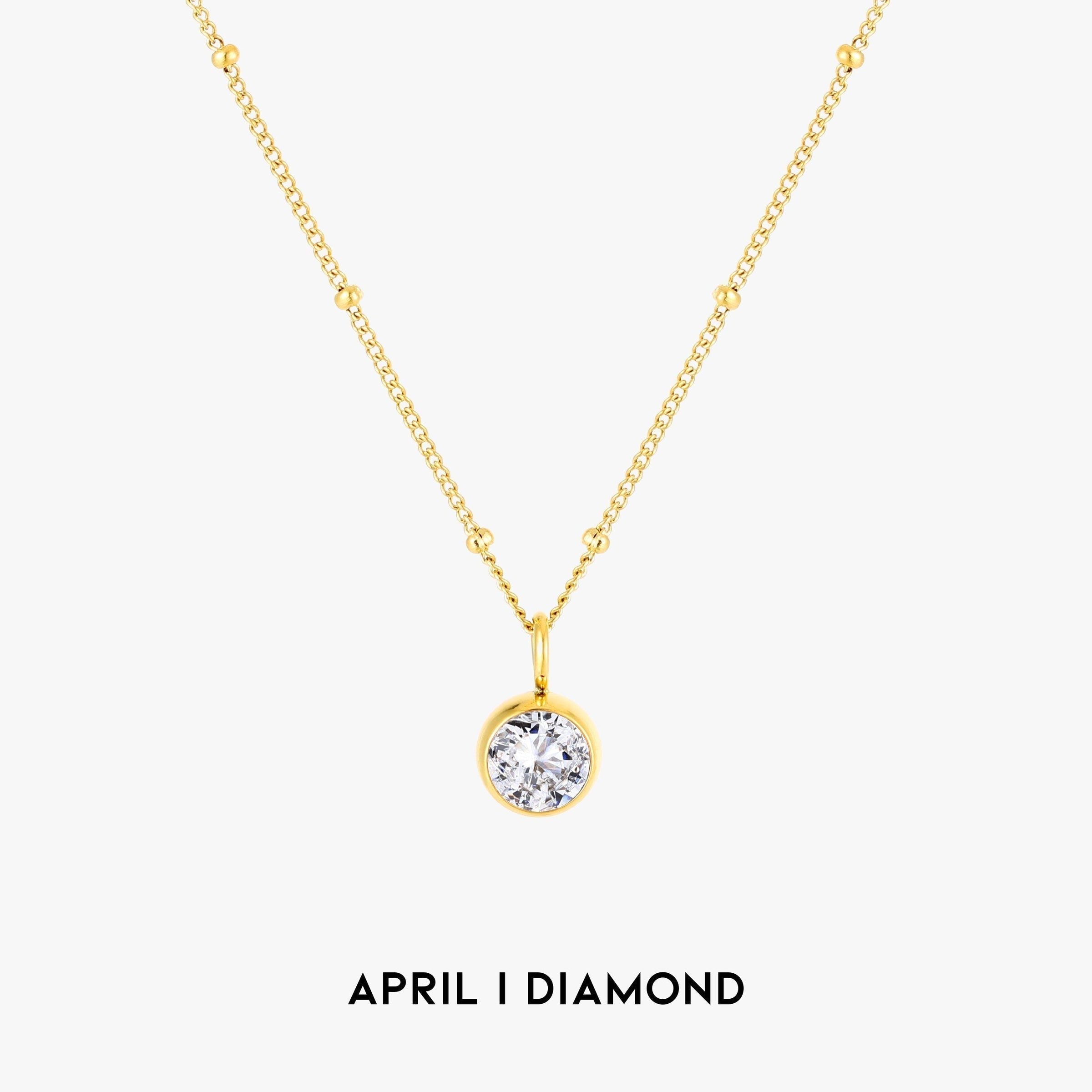 Aurora Birthstone Necklace - A Enchanting Connection