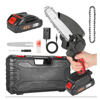 Battery-Powered Handheld Chainsaw