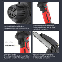 Battery-Powered Handheld Chainsaw