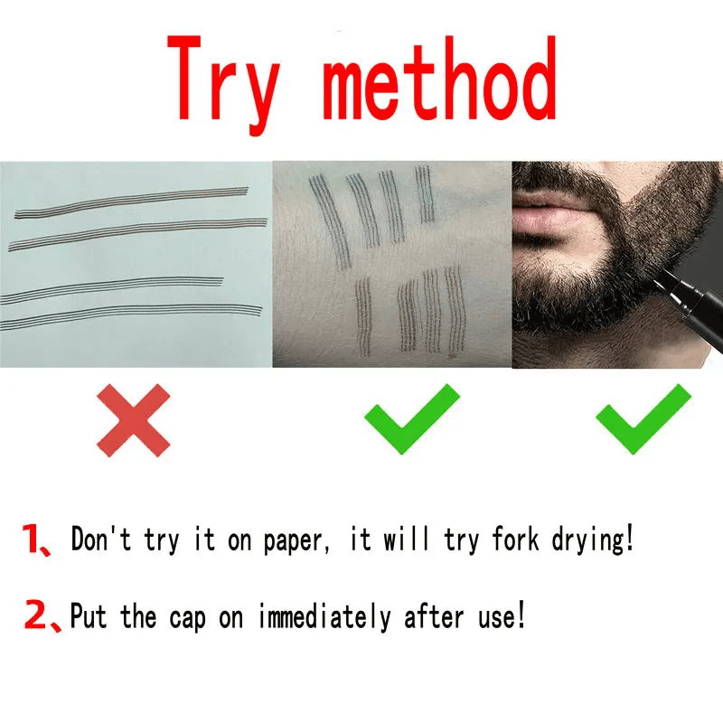 Beard Filling Kit Tools