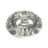 Belt Buckle Beer Holder