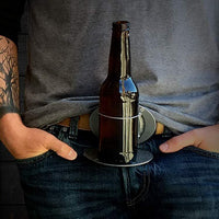 Belt Buckle Beer Holder