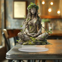 Bohemian Spiritual Goddess Acrylic Sculpture Home Decor