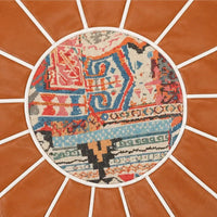 Bohemian Storage Ottoman Pouf with Hidden Compartment