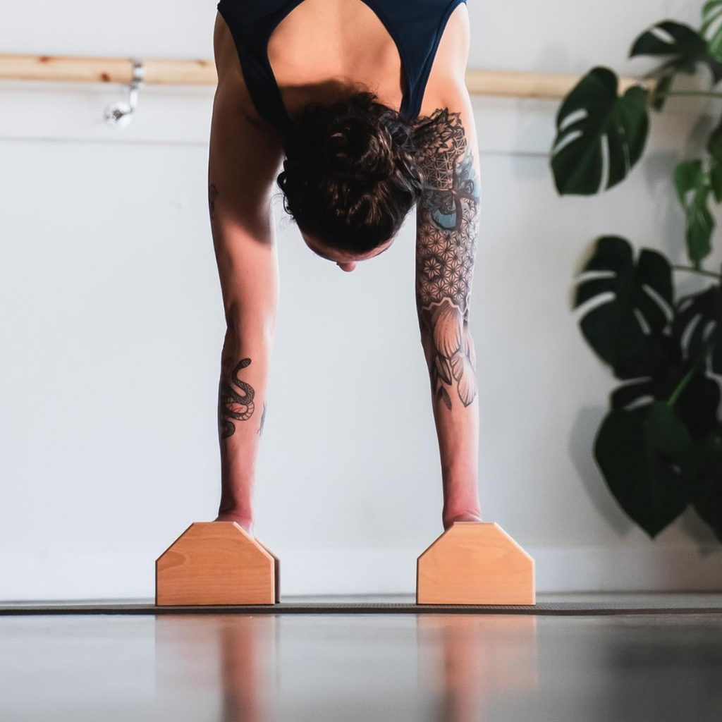 Calisthenics PowerBars Wooden Push-Up Stands
