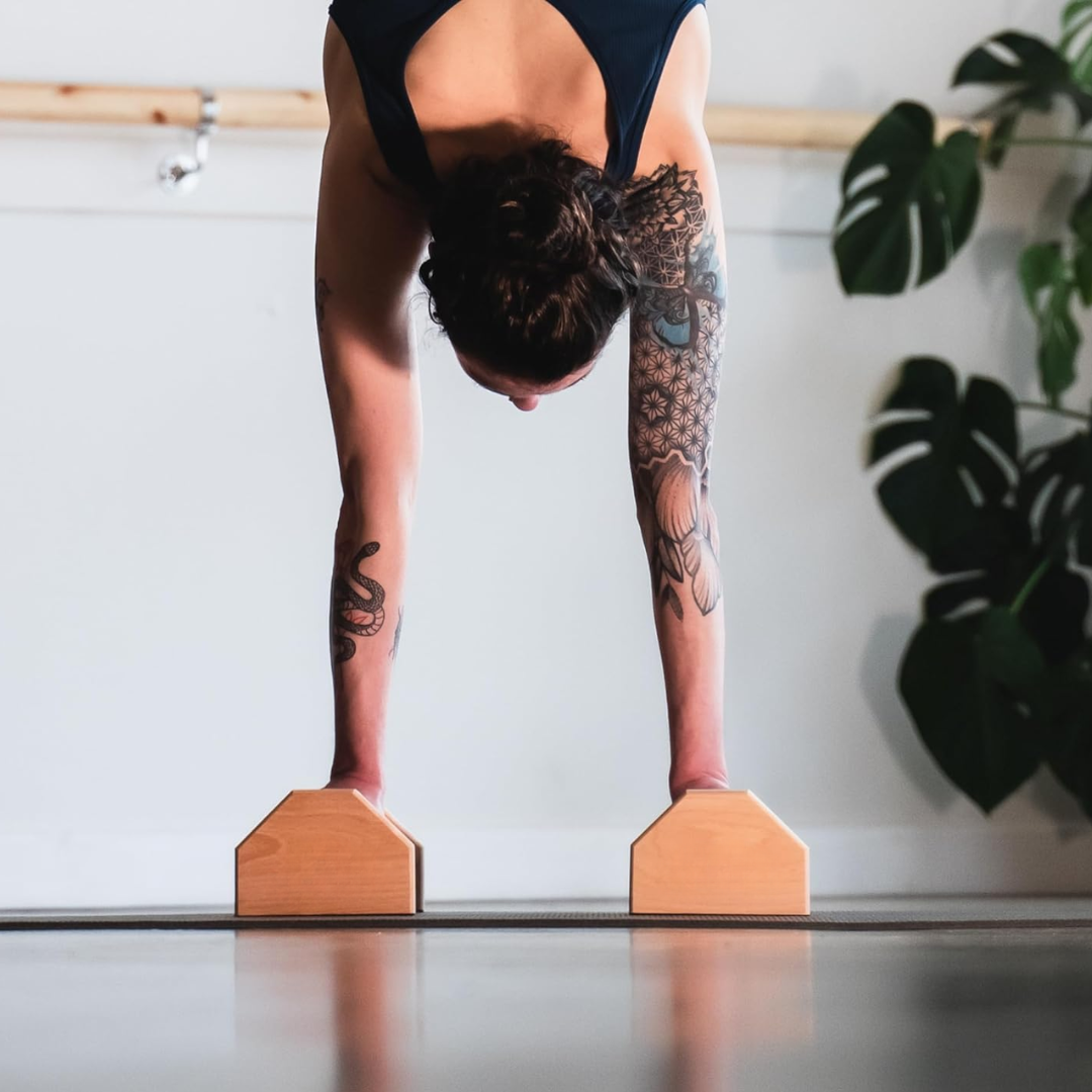 Calisthenics PowerBars Wooden Push-Up Stands