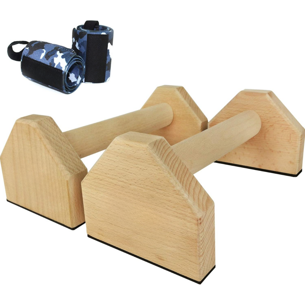 Calisthenics PowerBars Wooden Push-Up Stands