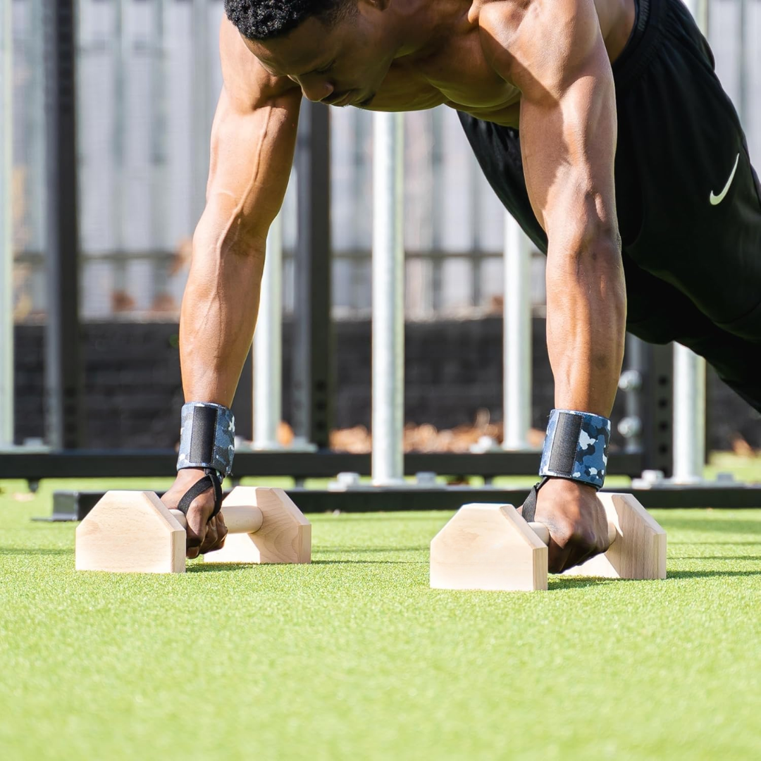 Calisthenics PowerBars Wooden Push-Up Stands
