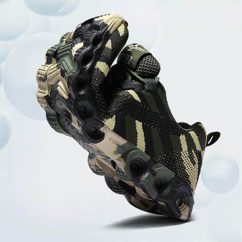 Camouflage Knit Sport Shoes