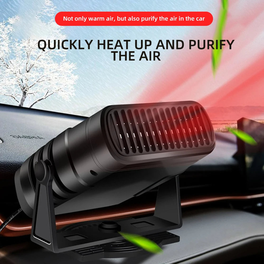 12V Car Climate Control: Defrost, Heat & Cool