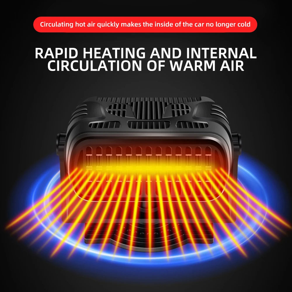 12V Car Climate Control: Defrost, Heat & Cool