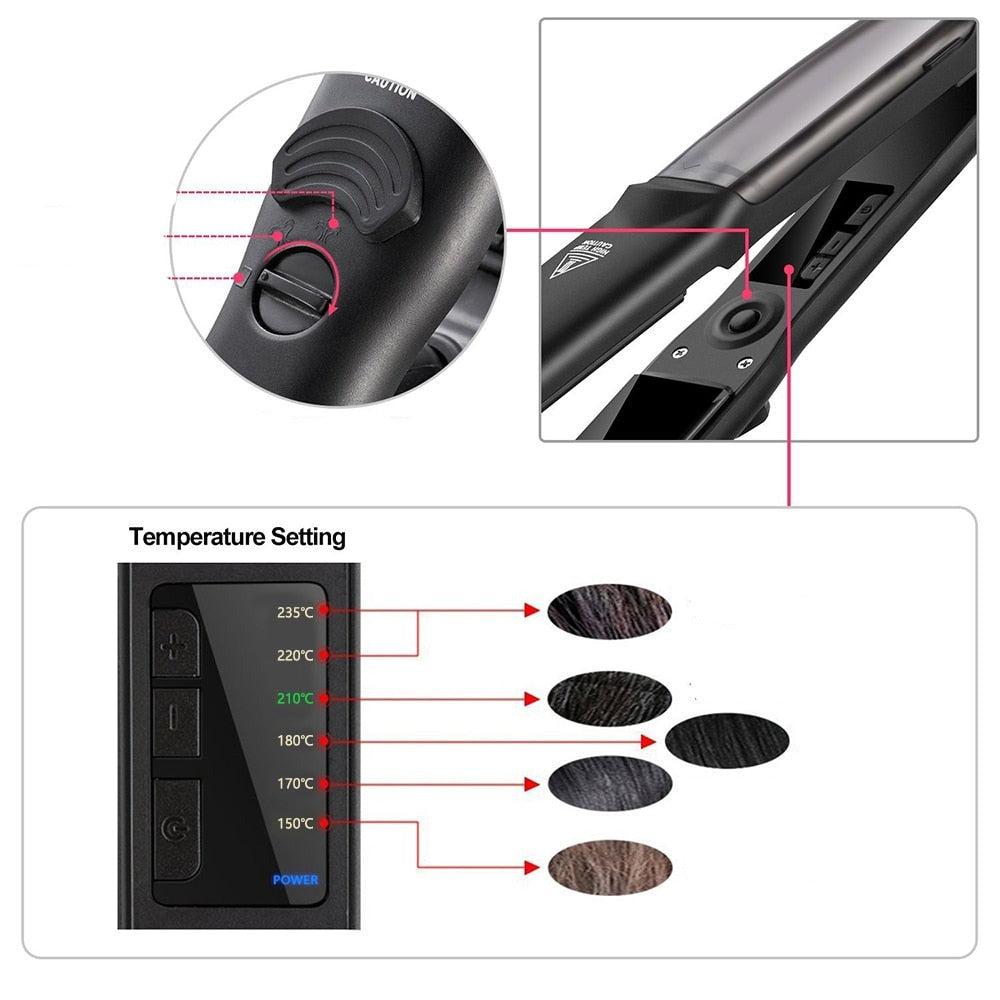Advanced Steam Hair Straightener