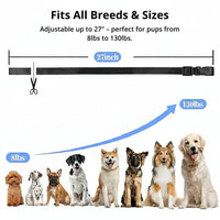 Sisica | 1000m Waterproof Dog Training Collar | Rechargeable, Remote Control & Adjustable for Small, Medium, and Large Dogs