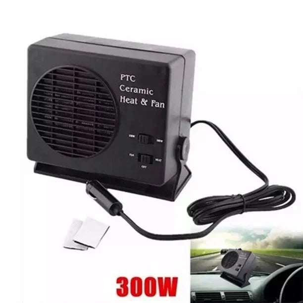 Sisica | 12V Ceramic Heater & Fan | 150-300W | Vehicle Defroster
