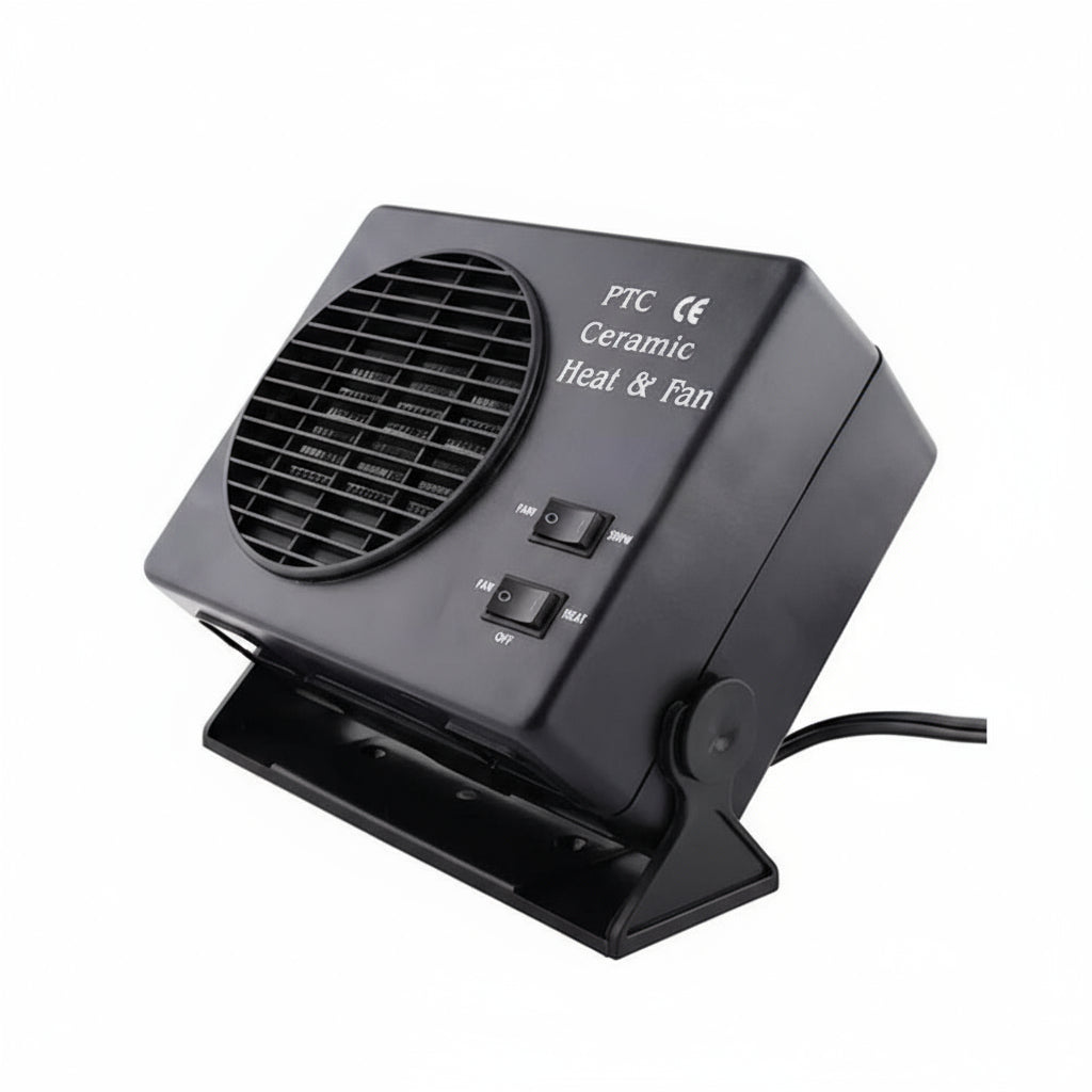 Sisica | 12V Ceramic Heater & Fan | 150-300W | Vehicle Defroster