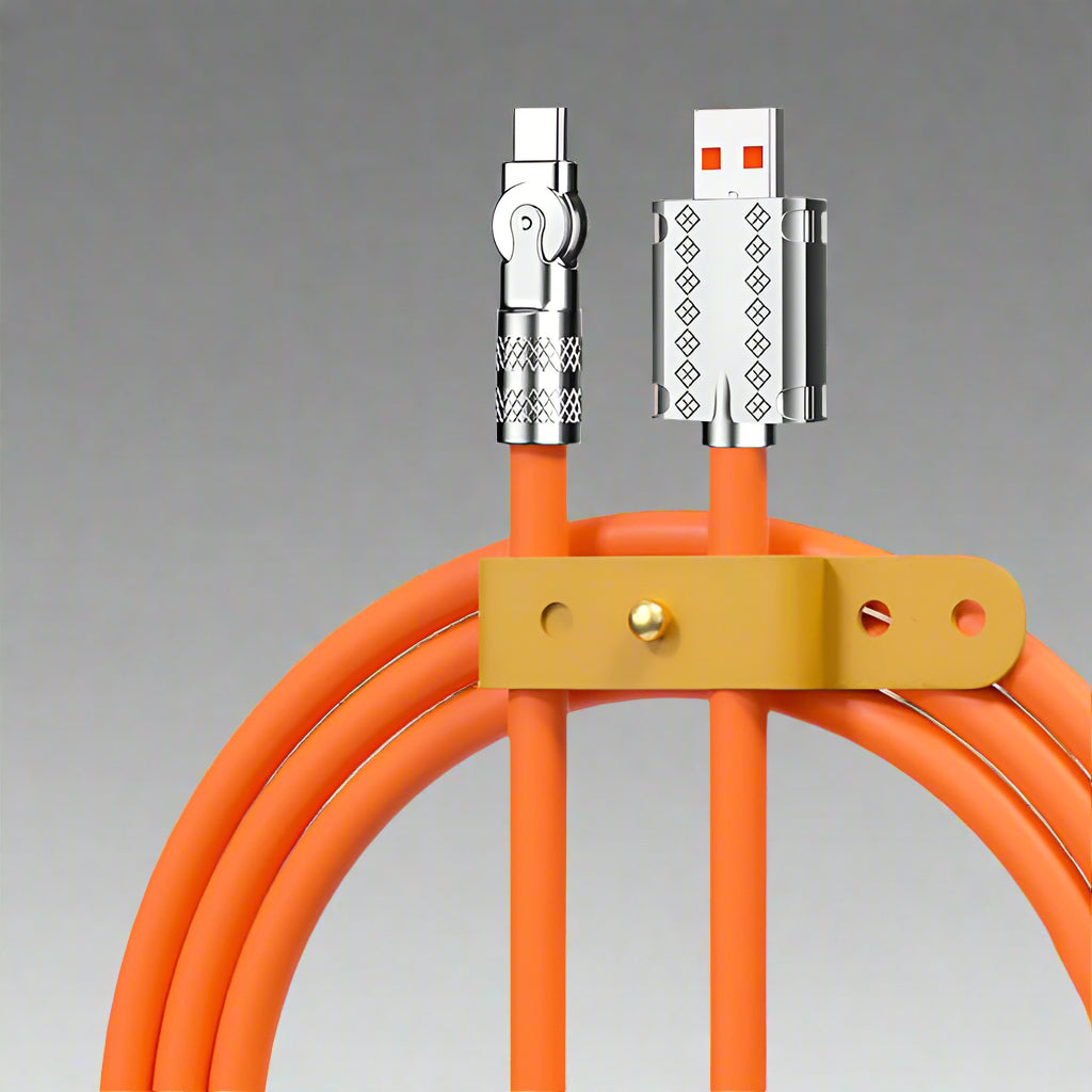 Charly | 180° Anti-Break Fast Charging Data Cable (120W)