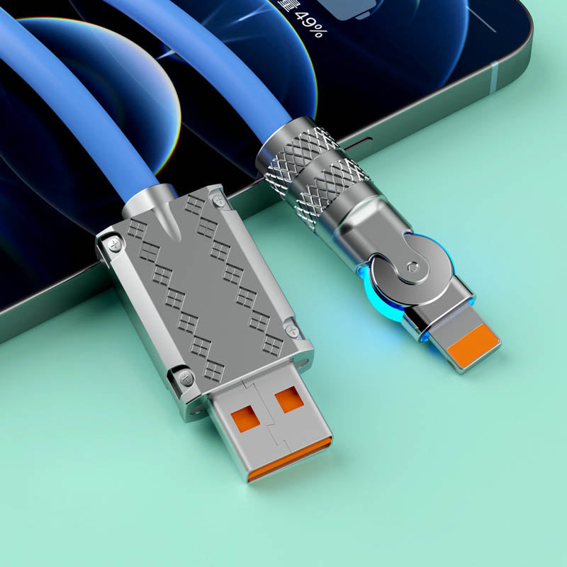 Charly | 180° Anti-Break Fast Charging Data Cable (120W)