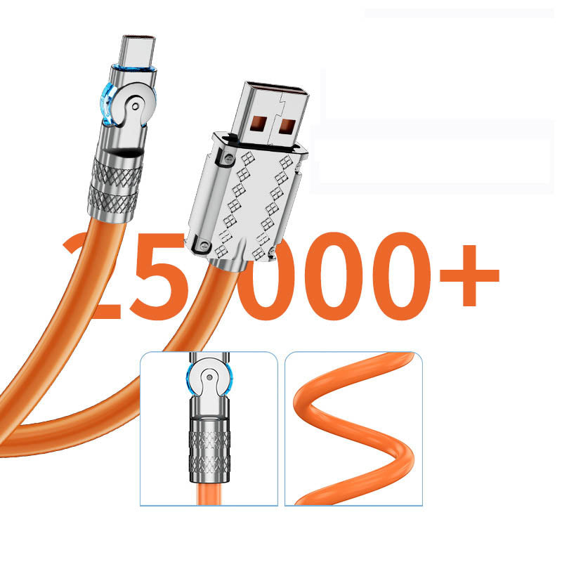 Sisica | 180° Anti-Break Fast Charging Data Cable (120W)