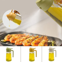 Sisica | 2-in-1 Glass Oil Sprayer and Dispenser