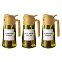 Charly | 2-in-1 Glass Oil Sprayer and Dispenser