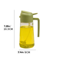 Charly | 2-in-1 Glass Oil Sprayer and Dispenser