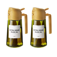 Sisica | 2-in-1 Glass Oil Sprayer and Dispenser